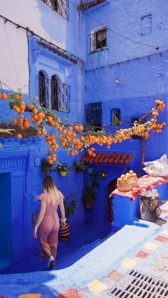 Il chiosco delle arance Chefchaouen