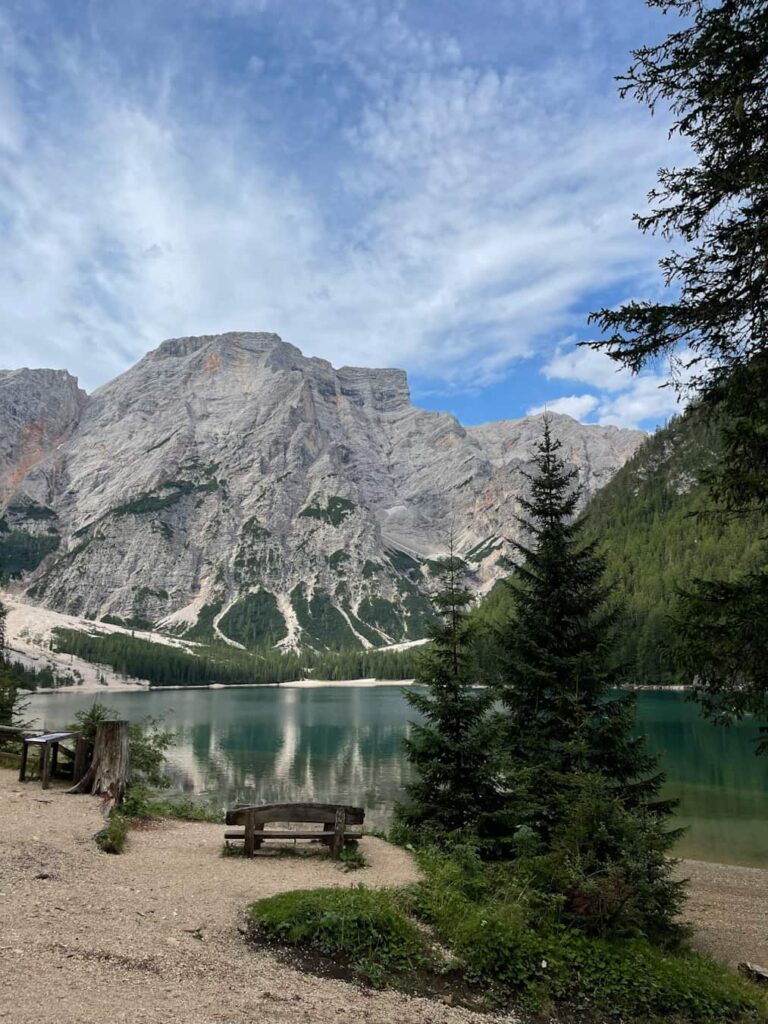 raggiungere il lago di braies 