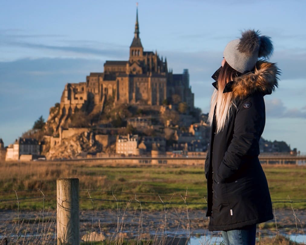 On the road in Normandia