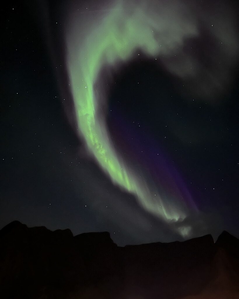 aurora boreale alle lofoten