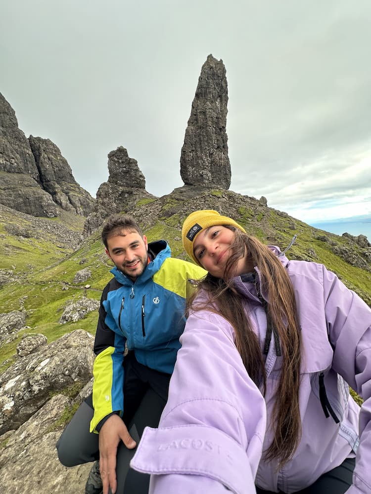 Trekking più bello isola di Skye: old man of storr