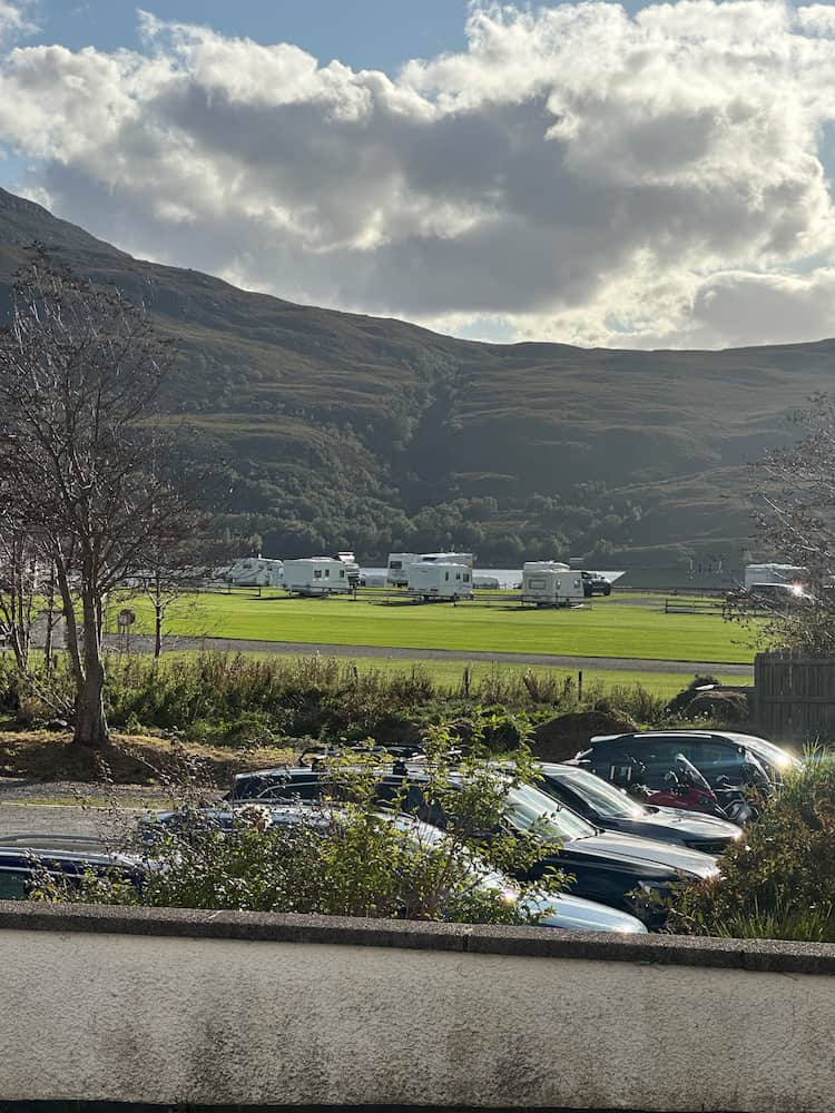 dove dormire in camper in scozia