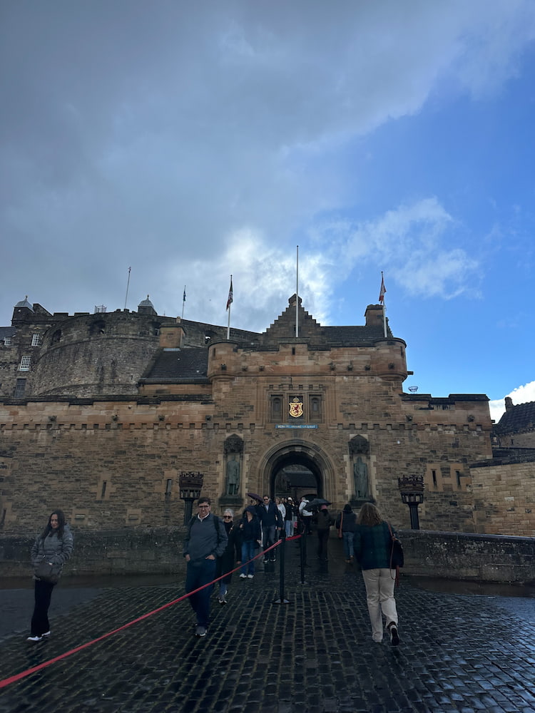 visitare il castello di edimburgo