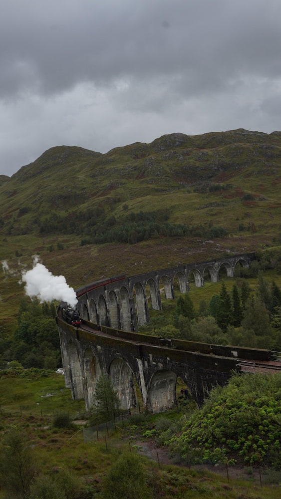 Dove vedere treno di Harry Potter Scozia