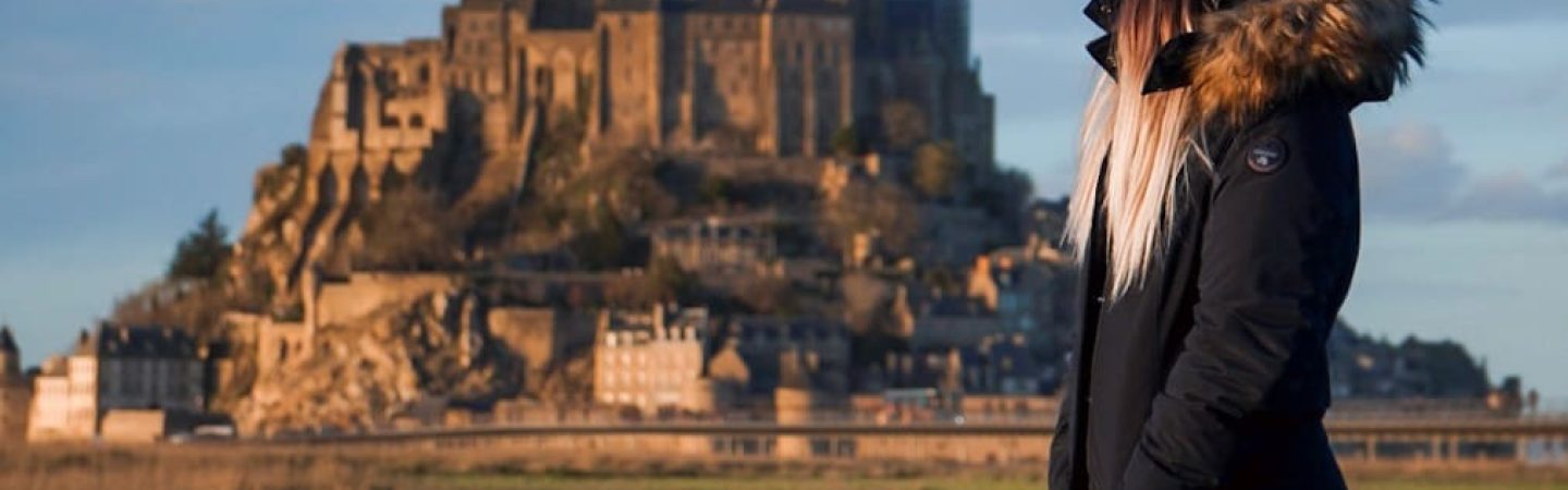 On the road in Normandia